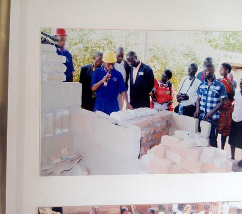 Brick laying class 